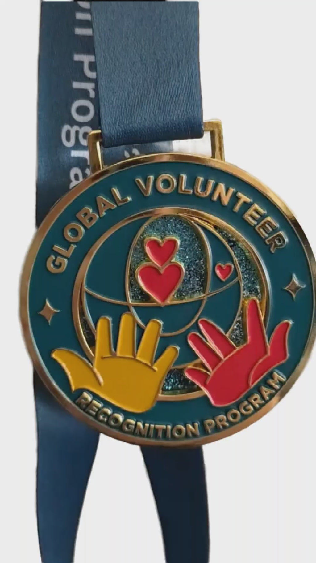 2026 Global Volunteer Recognition Program medal
