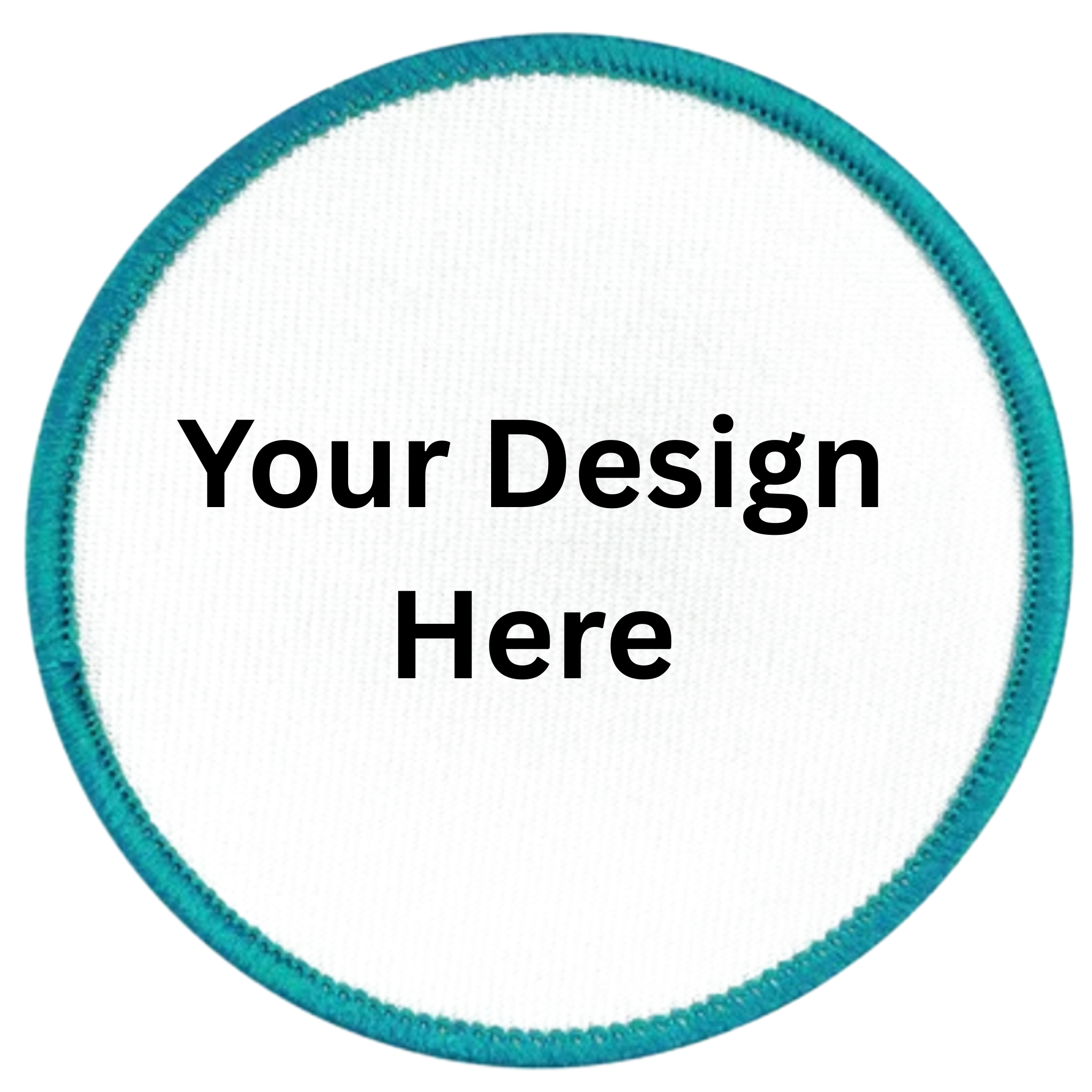 Custom Iron-On Badge / Patch, 3 Inch Personalized Design