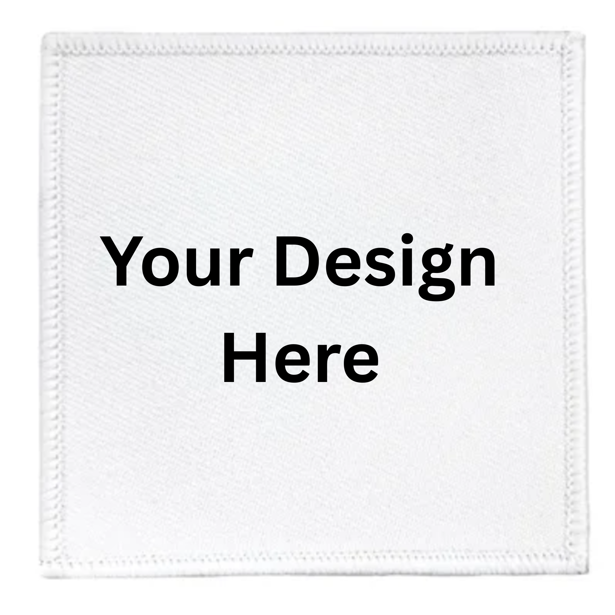 Custom Iron-On Badge / Patch, 3 Inch Personalized Design