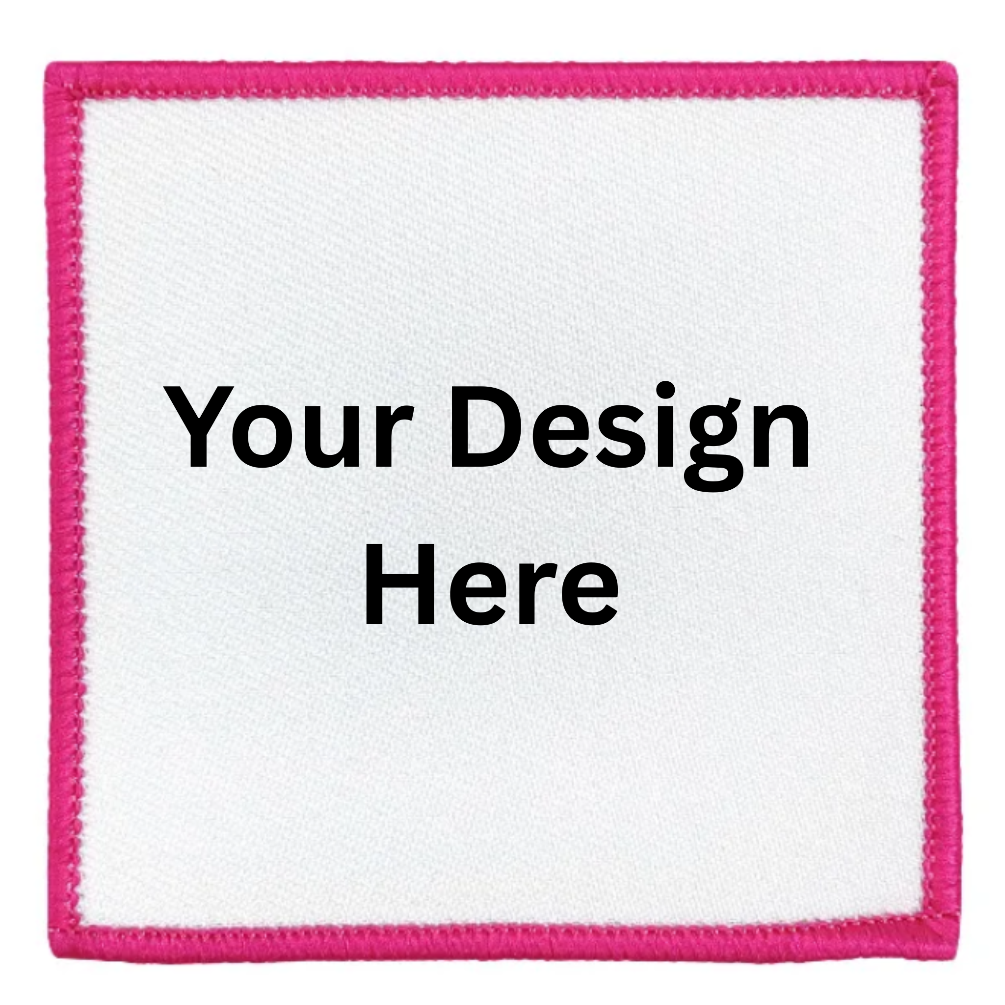 Custom Iron-On Badge / Patch, 3 Inch Personalized Design