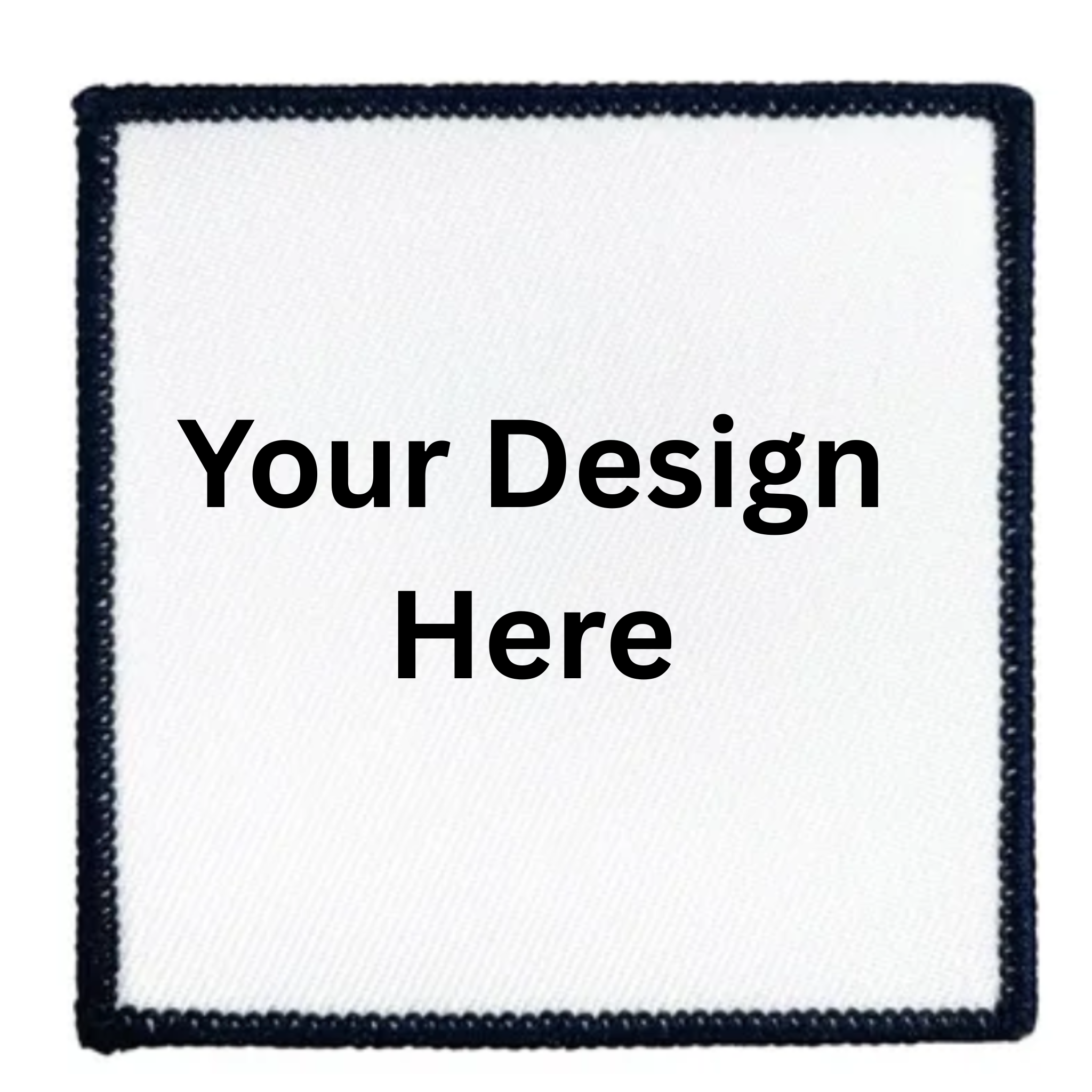 Custom Iron-On Badge / Patch, 3 Inch Personalized Design