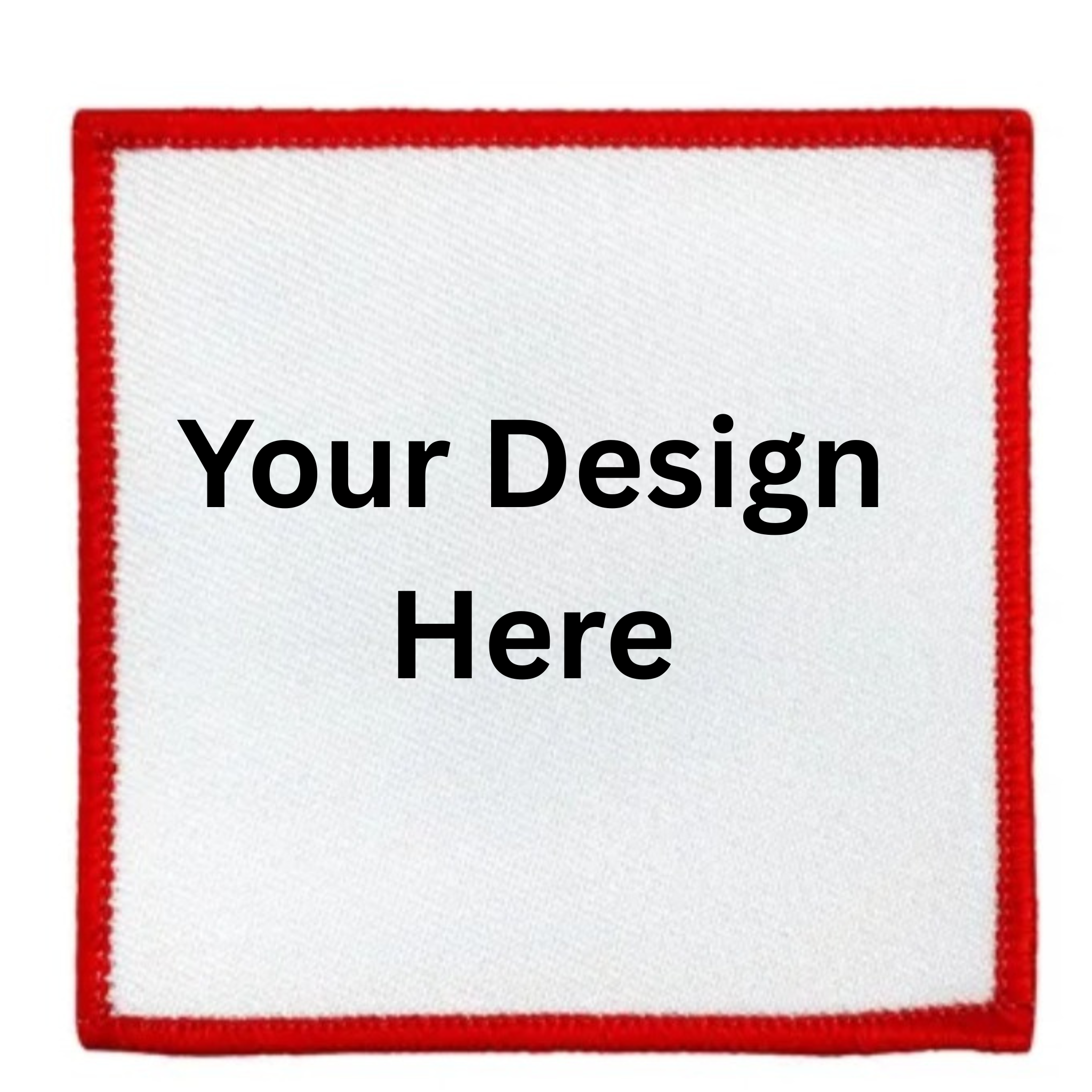 Custom Iron-On Badge / Patch, 3 Inch Personalized Design