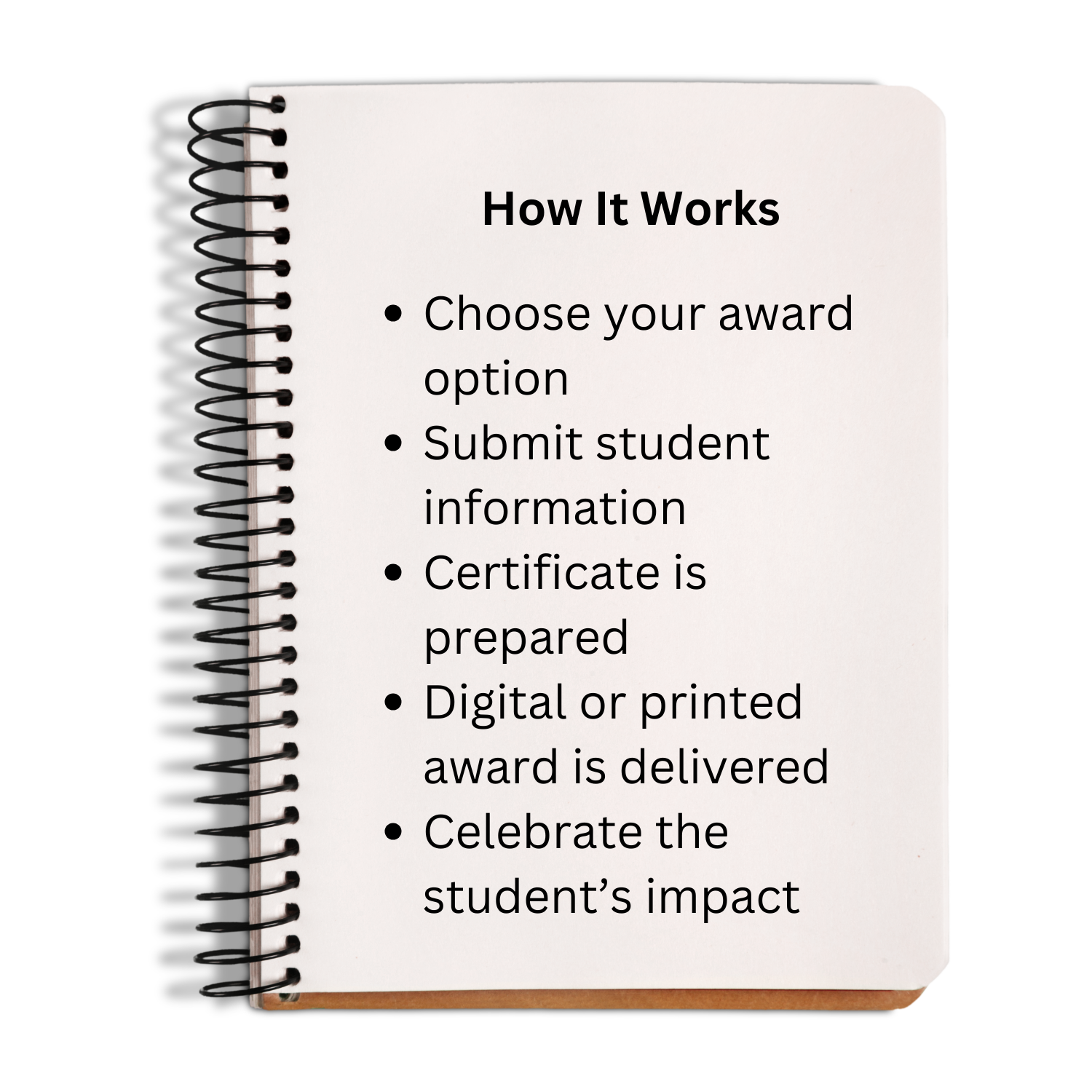 Global Student Citizenship & Service Award | Student Recognition Certificate