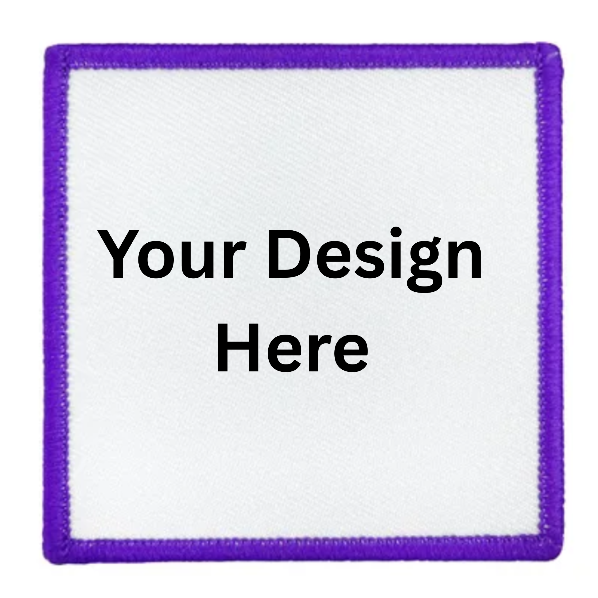 Custom Iron-On Badge / Patch, 3 Inch Personalized Design