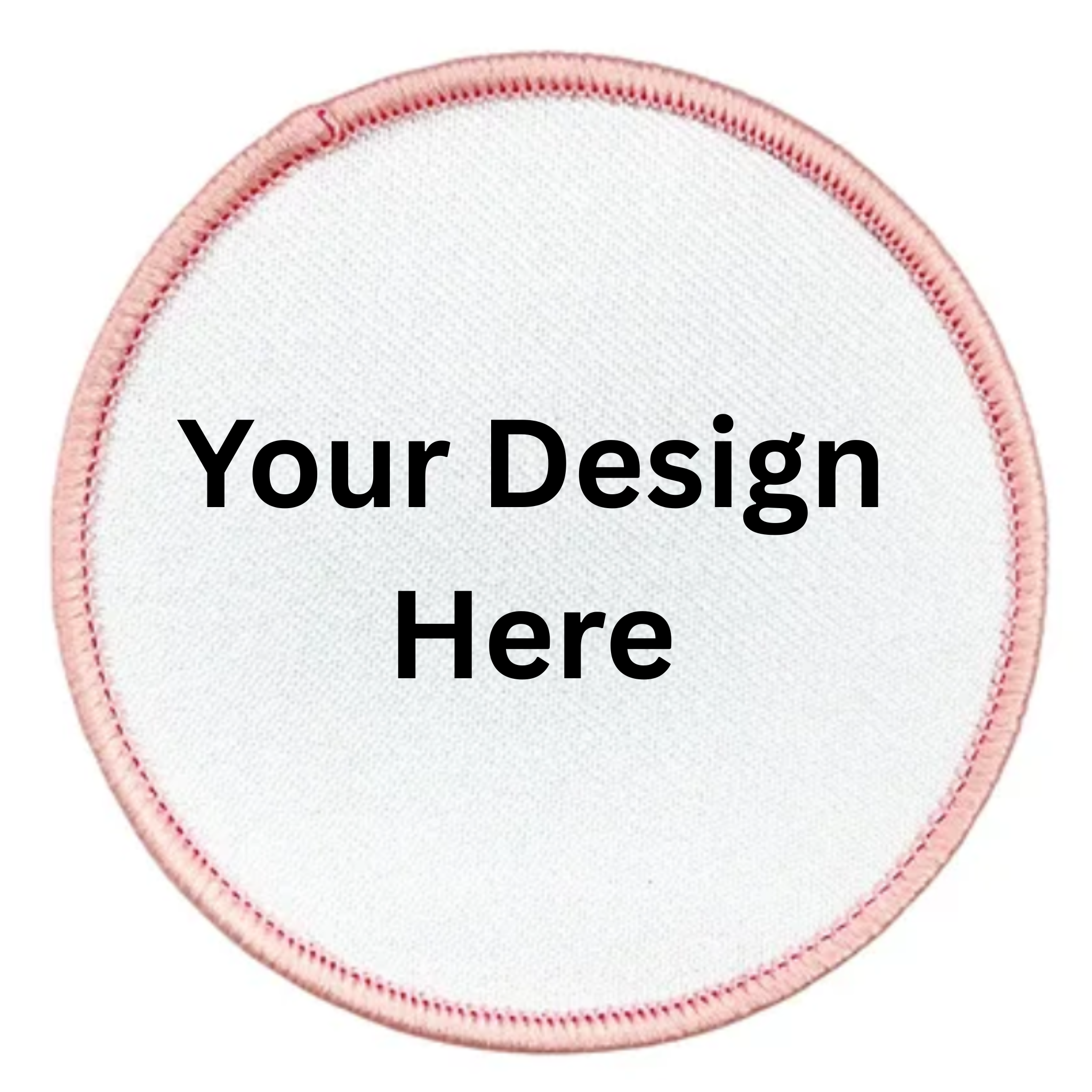 Custom Iron-On Badge / Patch, 3 Inch Personalized Design