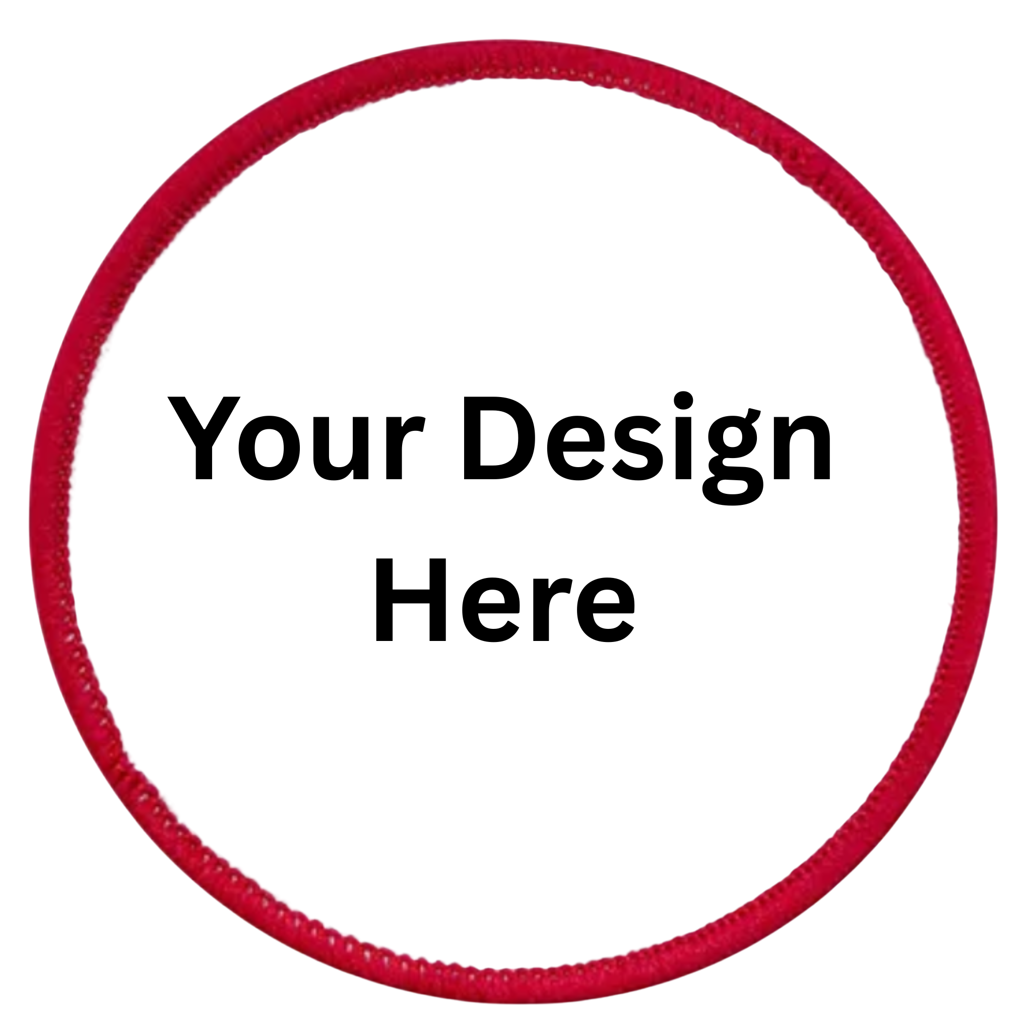 Custom Iron-On Badge / Patch, 3 Inch Personalized Design