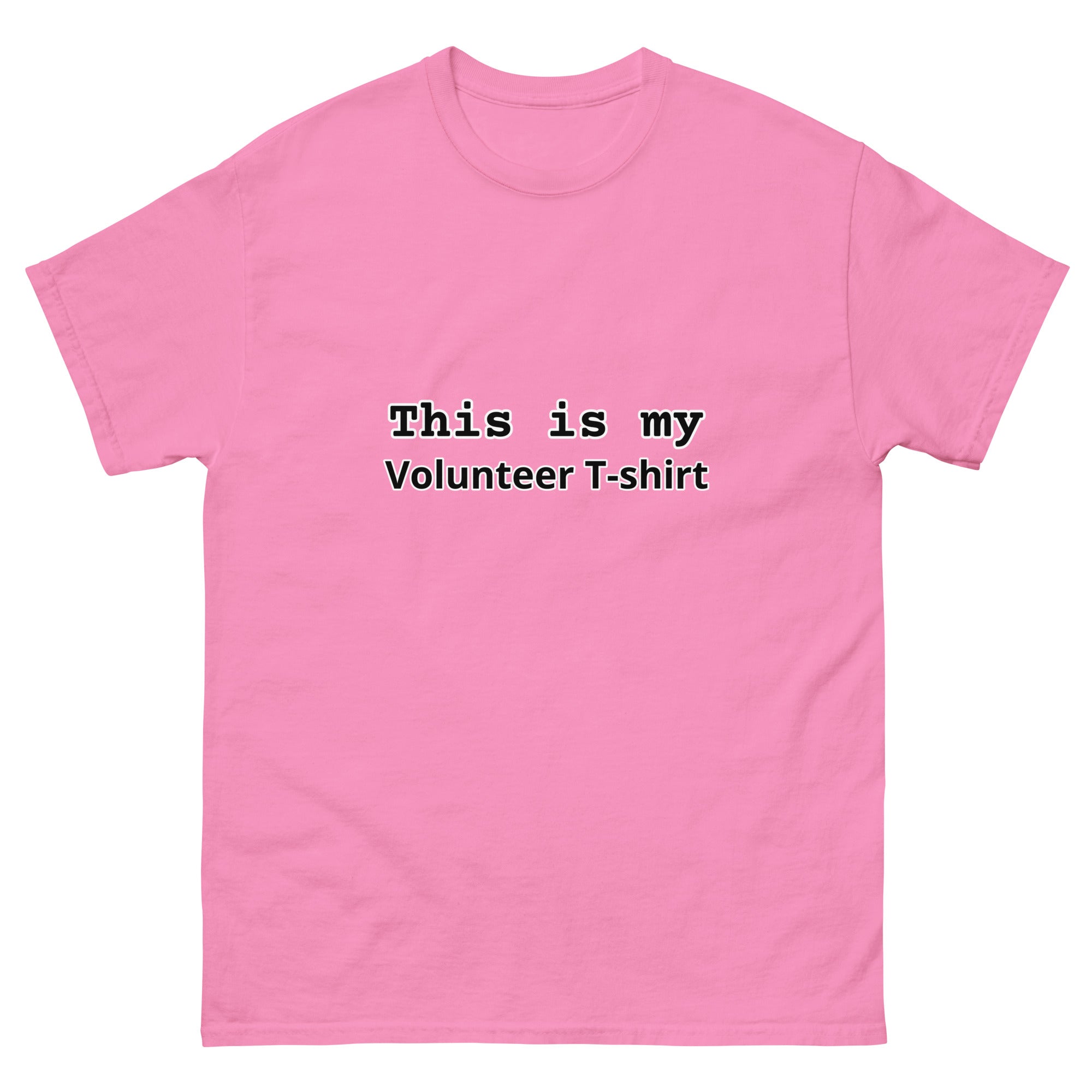 Volunteer Classic Tshirt Product mockup