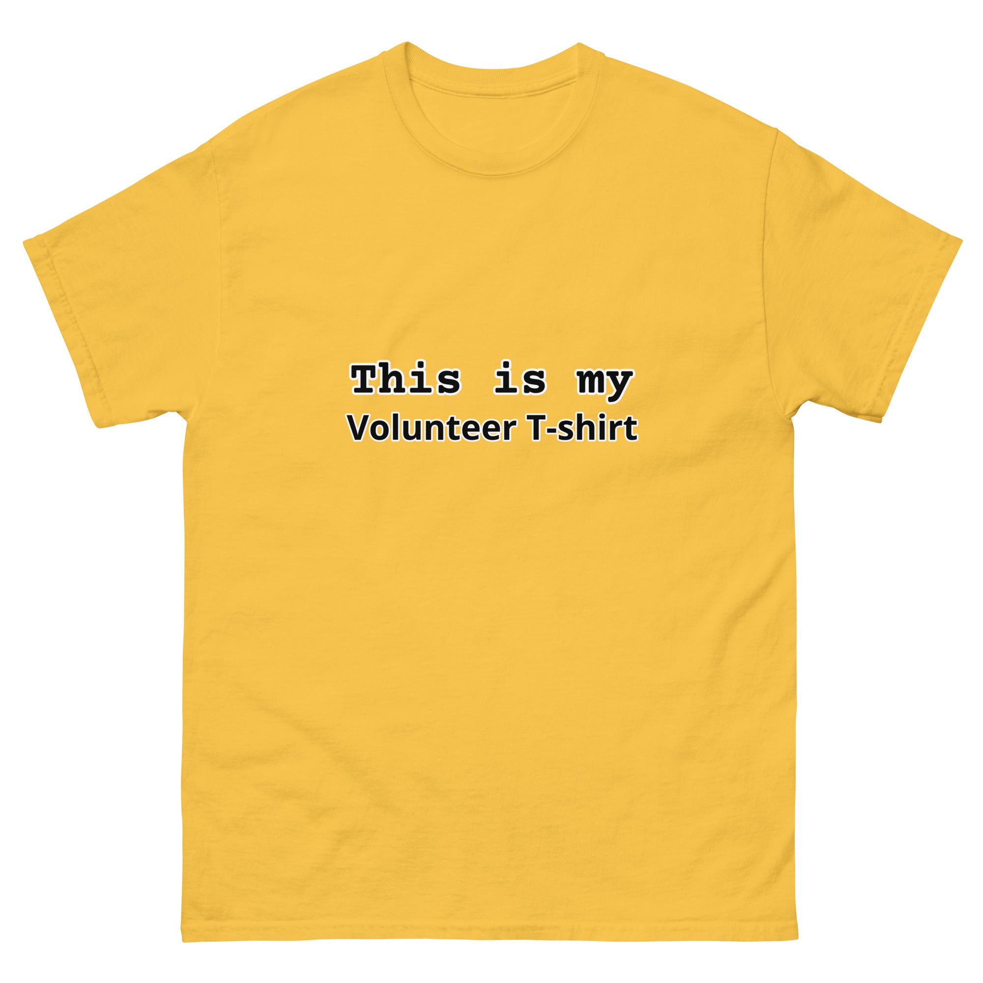 Volunteer Classic Tshirt Product mockup