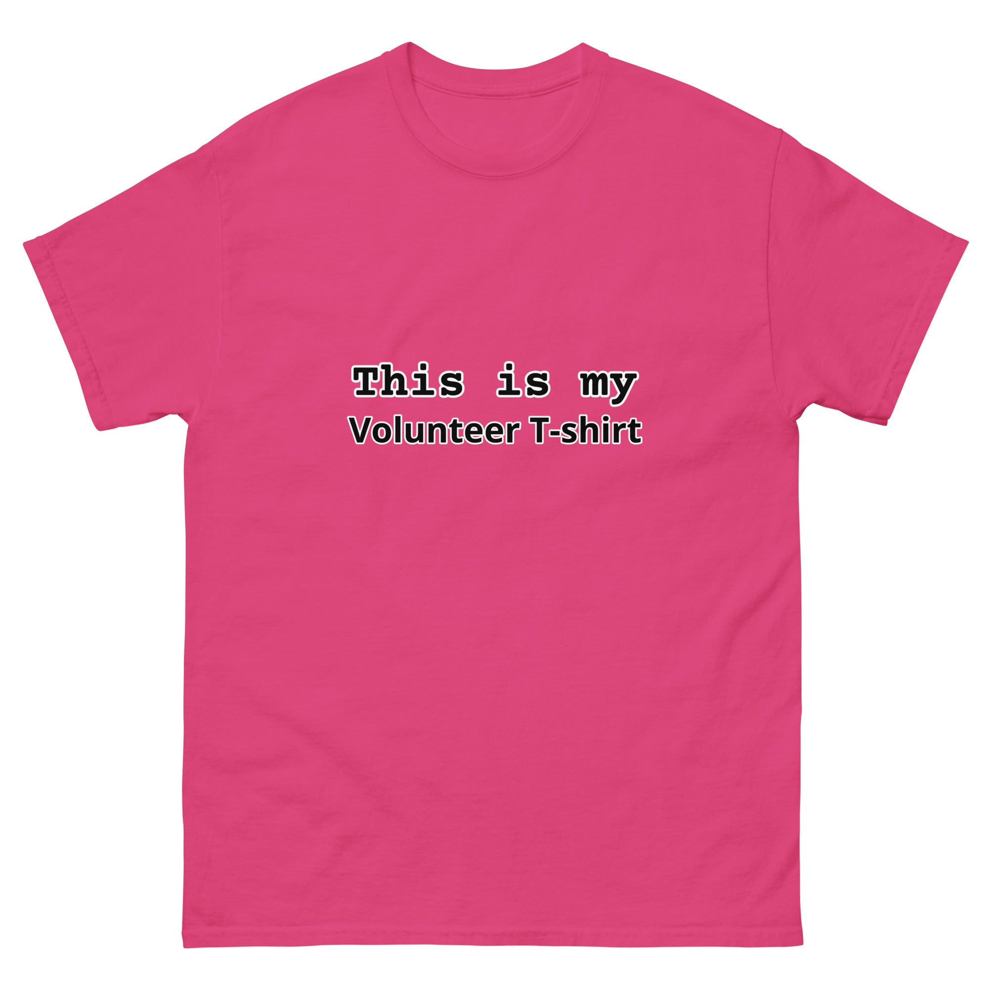 Volunteer Classic Tshirt Product mockup