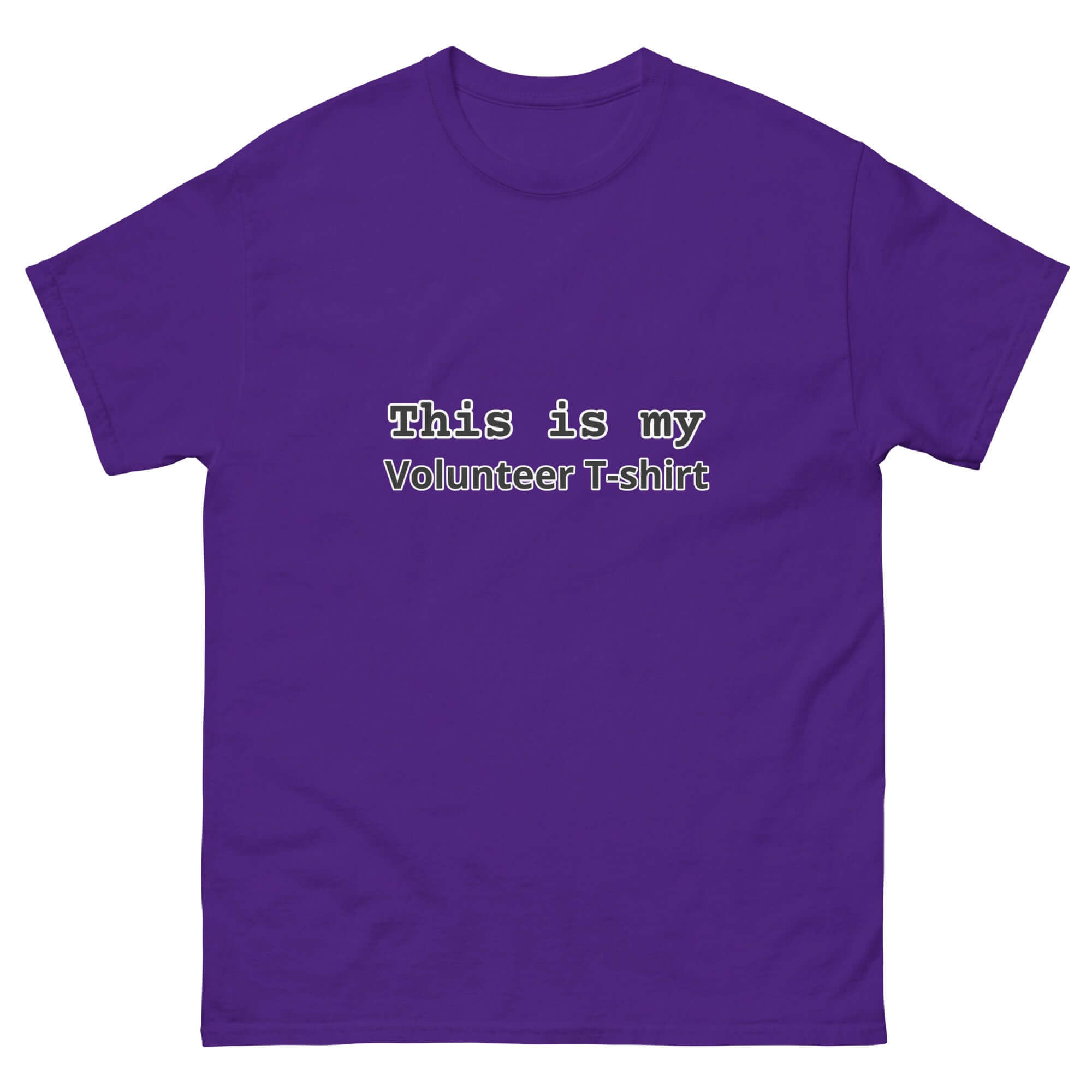 Volunteer Classic Tshirt Product mockup